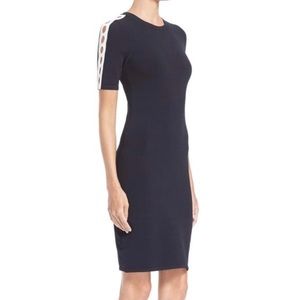 Opening Ceremony black cut out dress